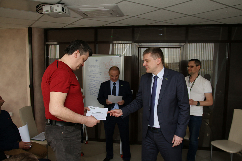 Вынікі навучання ў ТАА «Перадавыя Рашэнні Эфектыўнага Будаўніцтва» 1