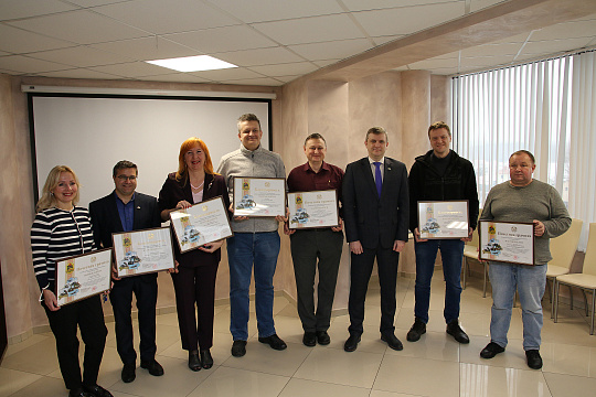 The professionalism of the employees of JSC ALEVKURP was noted at the highest level