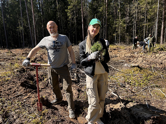 ОАО «АЛЕВКУРП» поддержал акцию «Лес! Дабро! Парадак!»